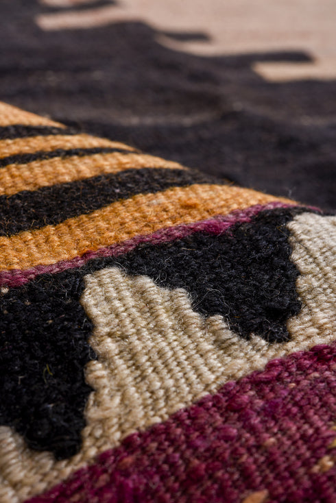 Antique Kilim Area Rug (7' x 17')